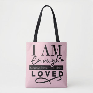 Ik ben genoeg zak tote bag