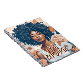 Ik ben genoeg Zwarte vrouw bevestiging Notitieboek (Rechterzijde)