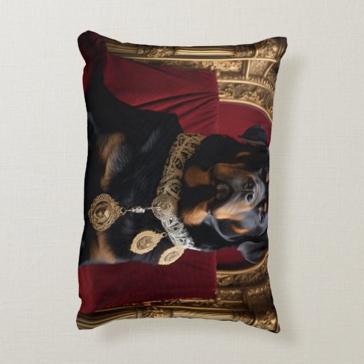 Ik ben geobsedeerd door honden accent kussen (Achterkant (Verticaal))