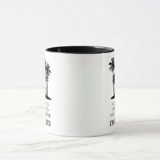 Ik ben gepensioneerd Funny Retirement Gezegde Mok (Midden)