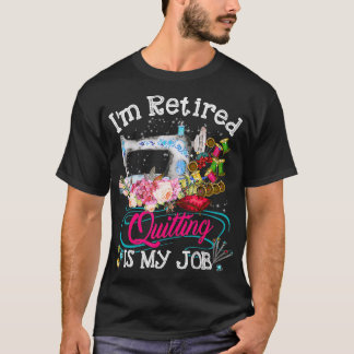 Ik ben gepensioneerd gekilderd... mijn liefdeskwil t-shirt