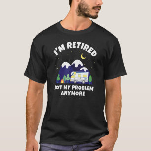 Ik ben gepensioneerd niet mijn probleem meer Motor T-shirt