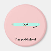 Ik ben gepubliceerd magneet (Voorkant)