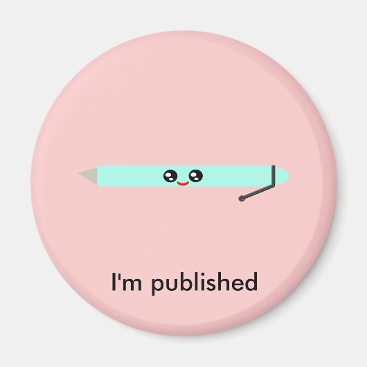 Ik ben gepubliceerd magneet (Voorkant)