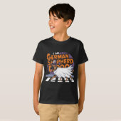 Ik ben GERMAND SHEPHERD boek T-shirt (Voorkant volledig)