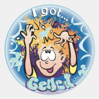 Ik ben gerold! StyleStickers™ ©2009 LT Ronde Sticker