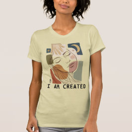 IK BEN GESCHAPEN - Door ontwerp T-shirt