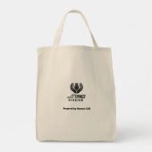 Ik Ben Geschapen - Hand van Genade Tote Bag (Achterkant)