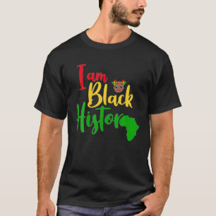 Ik ben Geschiedenis Kinder meisjes Geschiedenis Ma T-shirt