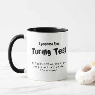 Ik ben geslaagd voor de Turing Test Mok