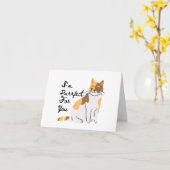 Ik ben Gesponnen-effect (perfect) voor jou - Calic Kaart (Gele Bloem)