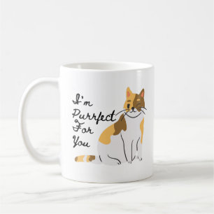 Ik ben Gesponnen-fect (perfect) voor jou - Calico  Koffiemok