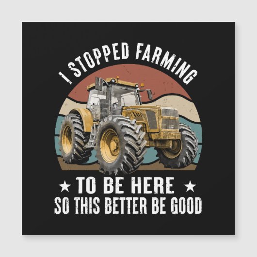 Ik ben gestopt met boeren om hier te zijn, dus dit (Voorkant)