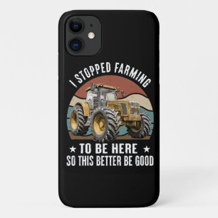 Ik ben gestopt met boeren om hier te zijn dus dit  Case-Mate iPhone case