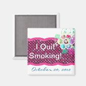 Ik ben gestopt met roken! magneet (Voorkant / Achterkant)