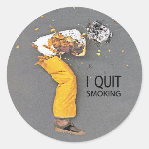 Ik ben gestopt met roken sticker
