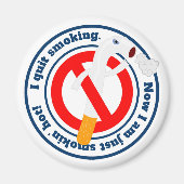 Ik ben gestopt met roken voor mijn uiterlijk magneet (Voorkant)