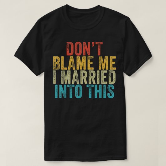 Ik ben getrouwd met deze bruiloft grappige S T-shirt (Design voorkant)