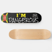 IK BEN GEvaarlijk OFFICIELE JAM Skateboard (Horizontaal)