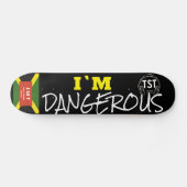 IK BEN GEvaarlijk OFFICIELE JAM Skateboard (Horizontaal)