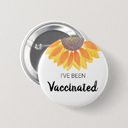 Ik ben gevaccineerd Button (Voorkant /achterkant)