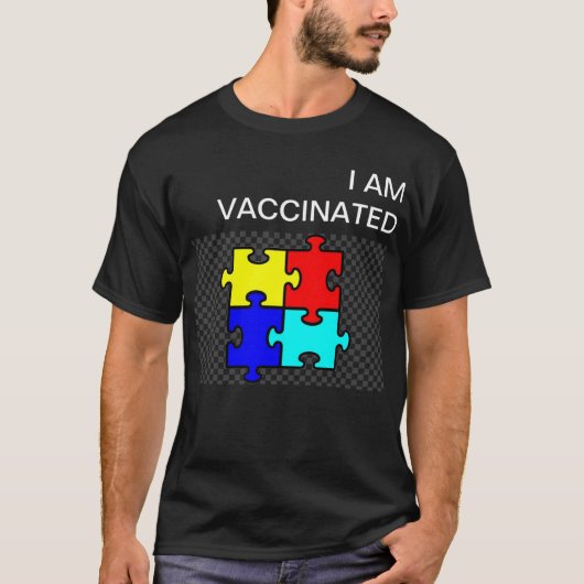 Ik ben gevaccineerd!!! CDC-conform Shirt:) T-shirt (Voorkant)