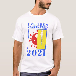 Ik ben gevaccineerd voor Covid-19 2021 T-shirt