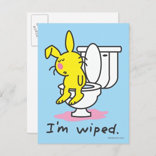 Ik ben gevleid briefkaart (Voorkant / Achterkant)