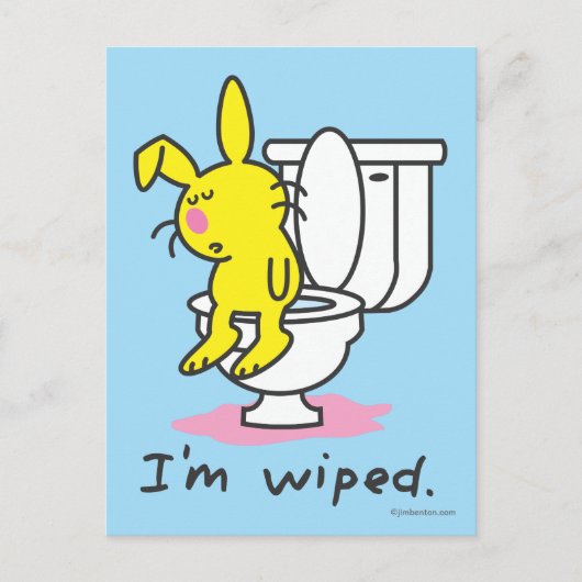 Ik ben gevleid briefkaart (Voorkant)