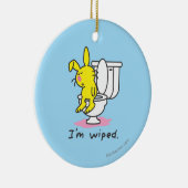 Ik ben gevleid keramisch ornament (Rechts)