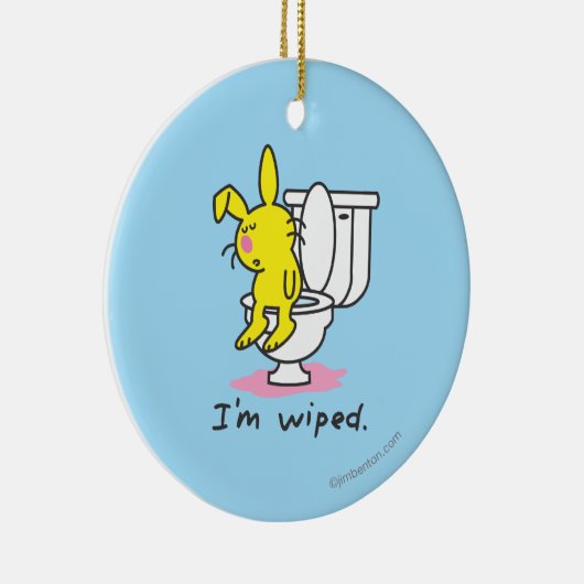 Ik ben gevleid keramisch ornament (Rechts)