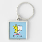 Ik ben gevleid sleutelhanger (Voorkant)