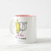 Ik ben gevleid tweekleurige koffiemok (Voorkant links)