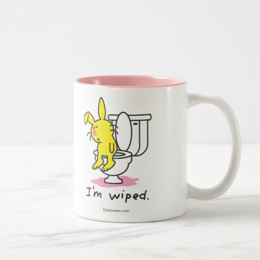 Ik ben gevleid tweekleurige koffiemok (Rechts)