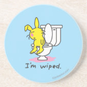 Ik ben gevleid zandsteen onderzetter (Voorkant)