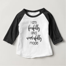 Ik ben geweldig en geweldig gemaakt Baby T-shirt