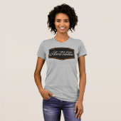 Ik ben geweldig geboren t-shirt (Voorkant volledig)