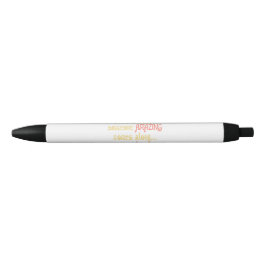 Ik ben geweldig grappig Motivatie citaat Zwarte Inkt Pen