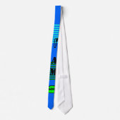 Ik ben geweldig stropdas (Succes Blauw) (Achterkant)