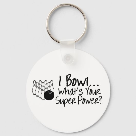 Ik ben geweldig wat je superkracht is sleutelhanger (Voorkant)