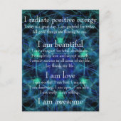 Ik ben geweldige briefkaart (Voorkant)