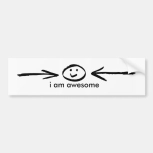 Ik ben Geweldige - Bumpersticker