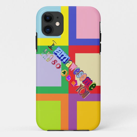 Ik ben Geweldige en jij ook Case-Mate iPhone Case (Achterkant)