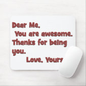 Ik ben geweldige muismat (Met muis)