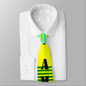 Ik ben Geweldige STROPDAS (voorzichtig tape-geel) (Gebonden)