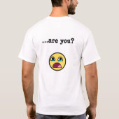 Ik ben geweldige t-shirt (Achterkant)