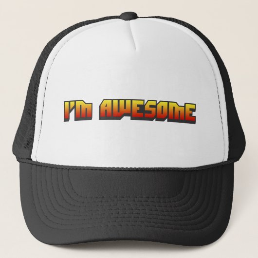 Ik ben Geweldige Trucker Hat Pet (Voorkant)