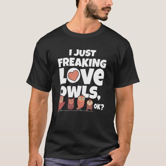 Ik ben gewoon bezig met het vrijmaken van Liefde E T-shirt (Voorkant)