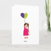 Ik ben gewoon binnengevallen om Hallo te zeggen. Kaart (Achterkant)