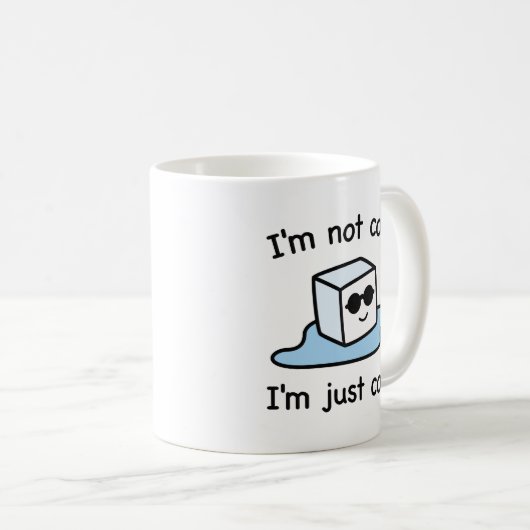 Ik ben gewoon Cool Koffiemok (Voorkant rechts)